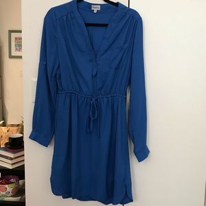 Brigitte Bailey long sleeve cinch-waist dress